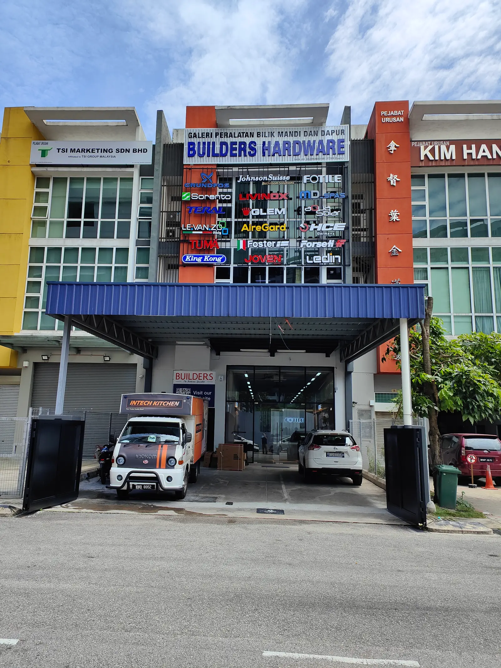 Shopfront of Builders Hardware Home Appliances Sdn Bhd in Kuala Lumpur
