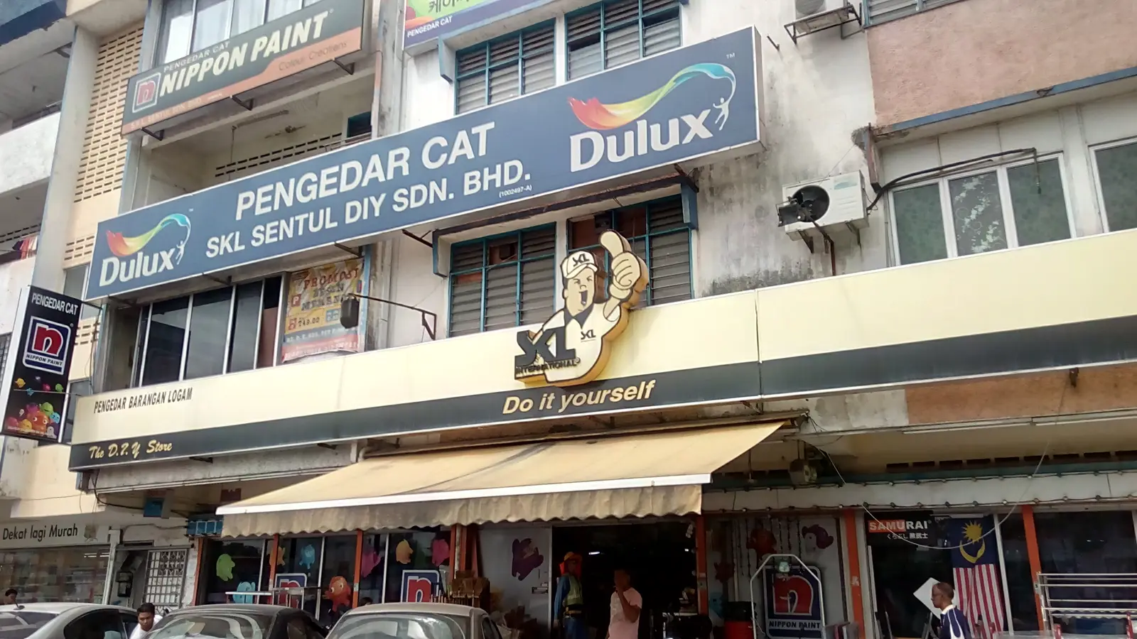 Shopfront of The D.i.y Store in Kuala Lumpur