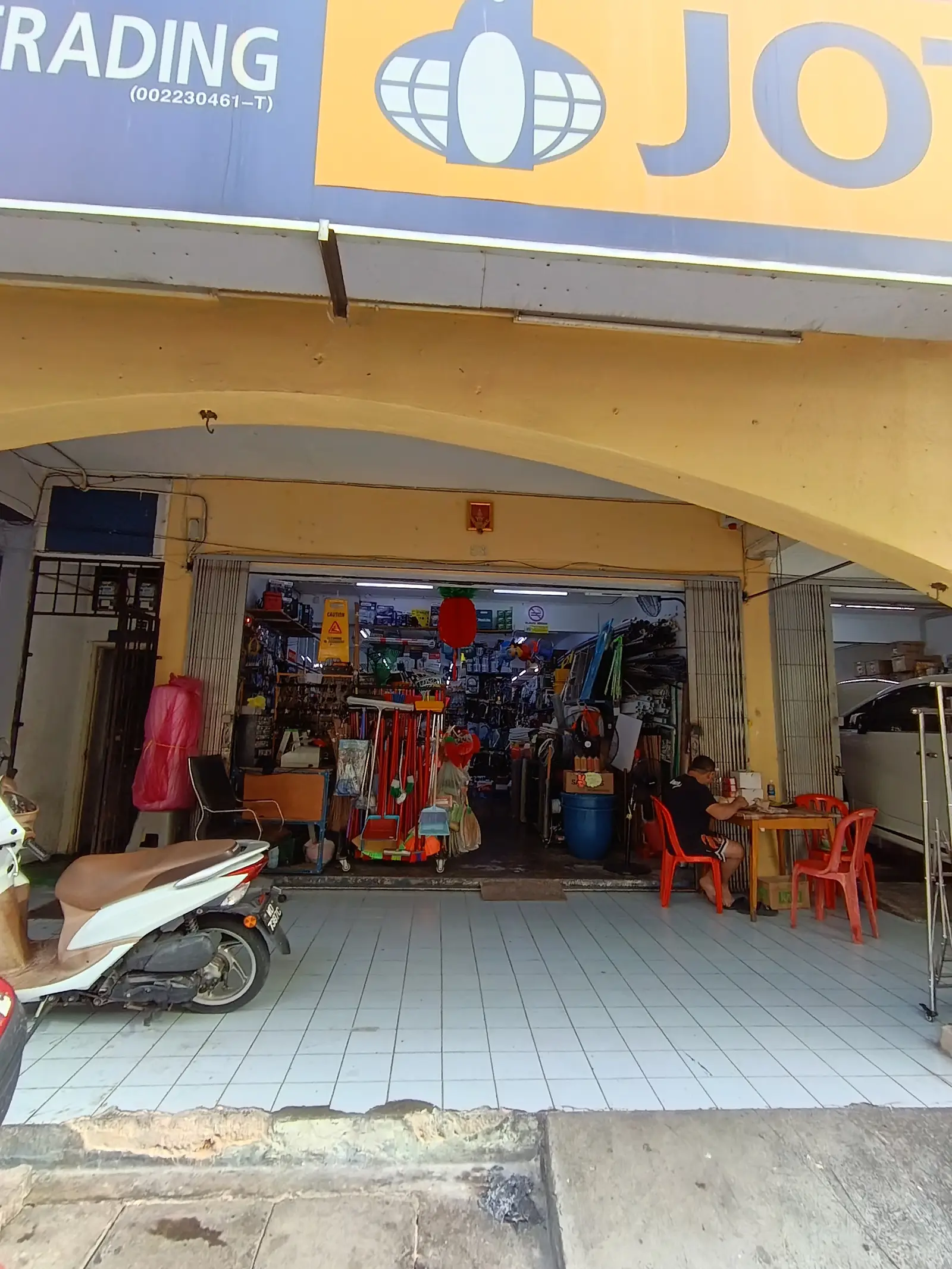 Shopfront of XY Home Hardware Trading in Kuala Lumpur