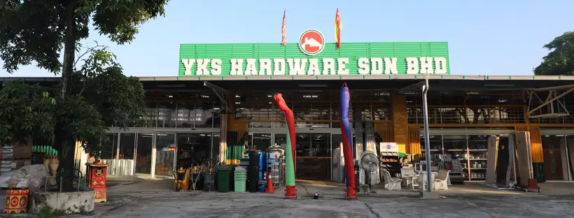 Shopfront of YKS Hardware Sdn. Bhd. (Batu Belah) in Klang