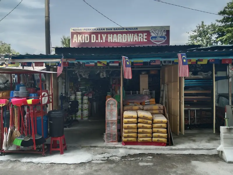 Shopfront of AKID DIY Hardware Sentul