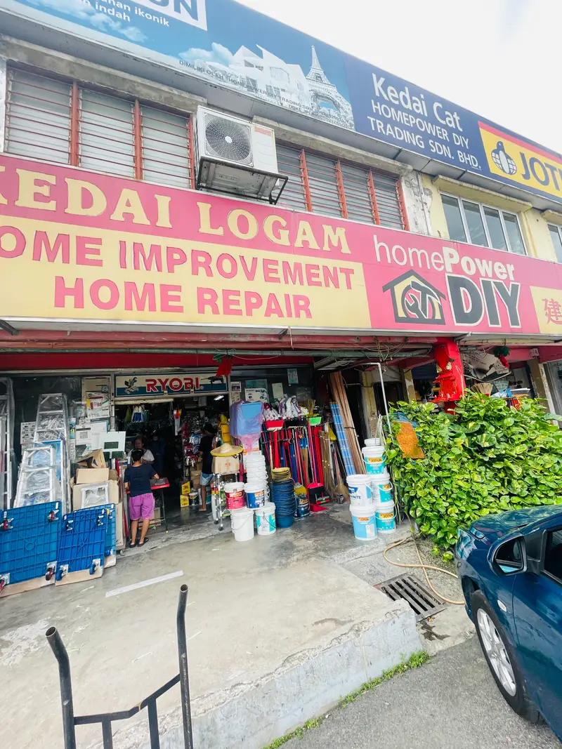 Shopfront of HomePower DIY Trading Sdn Bhd