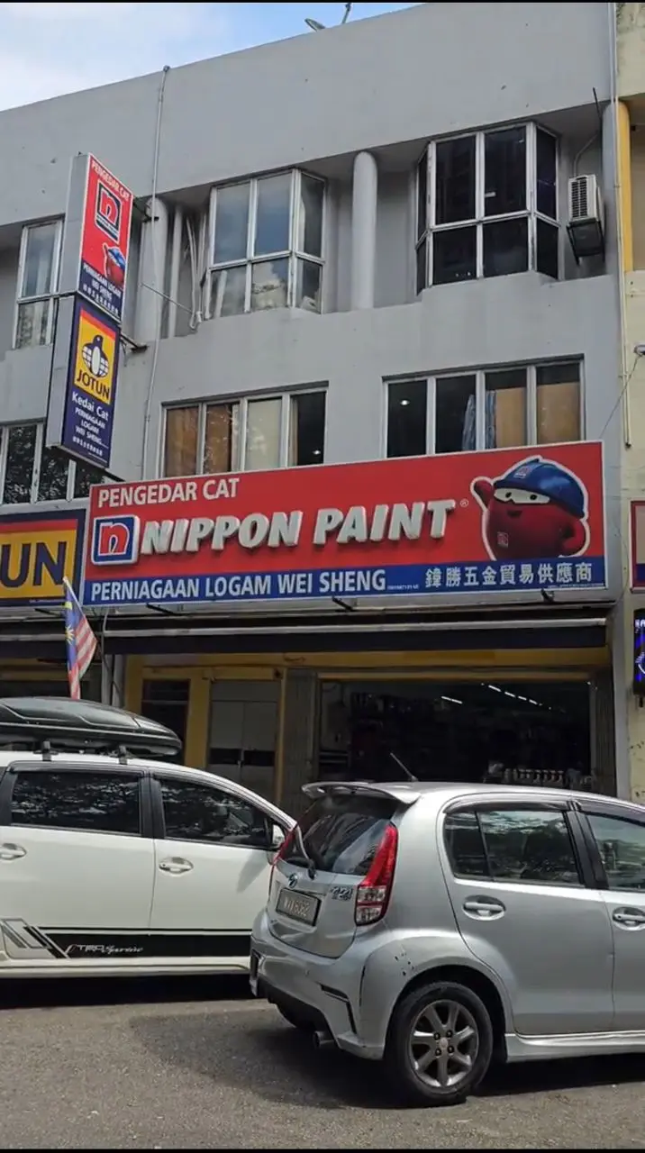 Shopfront of Perniagaan Logam Wei Sheng - Setapak Paint Shop - Jotun Studio (𝐉𝐨𝐭𝐮𝐧, N𝐢𝐩𝐩𝐨𝐧, 𝐌𝐚𝐱𝐢𝐥𝐢𝐭𝐞, 𝐃𝐮𝐥𝐮𝐱) & Hardware Specialist